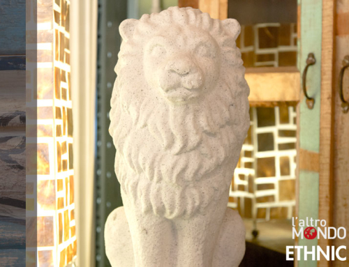 Statua leone in pietra